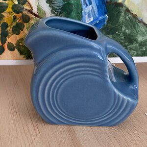 Fiesta Ware Periwinkle Blue Mini Disc/Creamer/Pitcher SZ 3" x 3.25" EUC